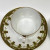 Porcelain tea set of 4 cups and saucers by Gardner Moscow