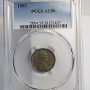 1953 PCGS AU 50 LINCOLN WHEAT PENNY 1C 