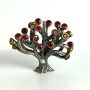Bora Sterling Silver 925 Tree with Ruby Pendant