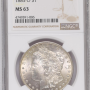 NGC MS 63 $1, 1885 O Morgan Dollar 