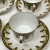 Porcelain tea set of 4 cups and saucers by Gardner Moscow