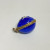 Small Antique Sterling Silver Enamel Egg Pendant (BLUE WITH STARS) Small Antique Sterling Silver Enamel Egg Pendant (BLUE WITH STARS)