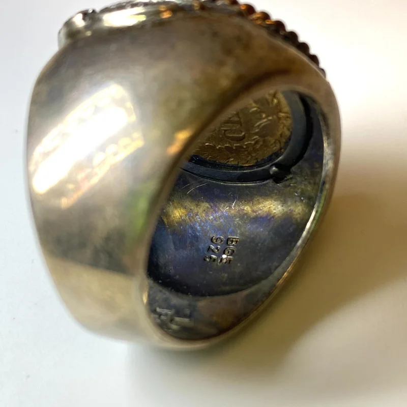 Bradford Exchange Sterling Silver 1906 Indian Head Penny Men's Ring 10 Bradford Exchange Sterling Silver 1906 Indian Head Penny Men's Ring 10