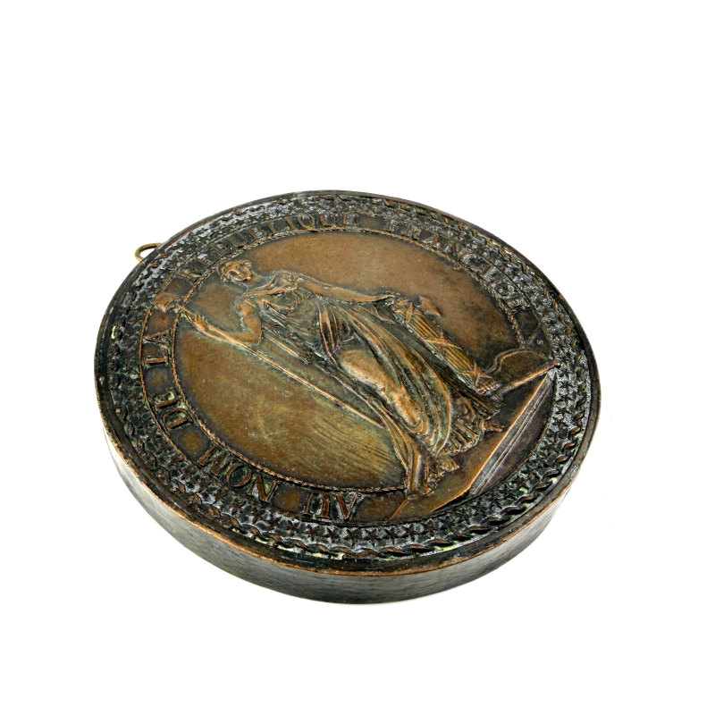1800 The Seal of France during Bonaparte's Consulate – Uniface Medal 1800