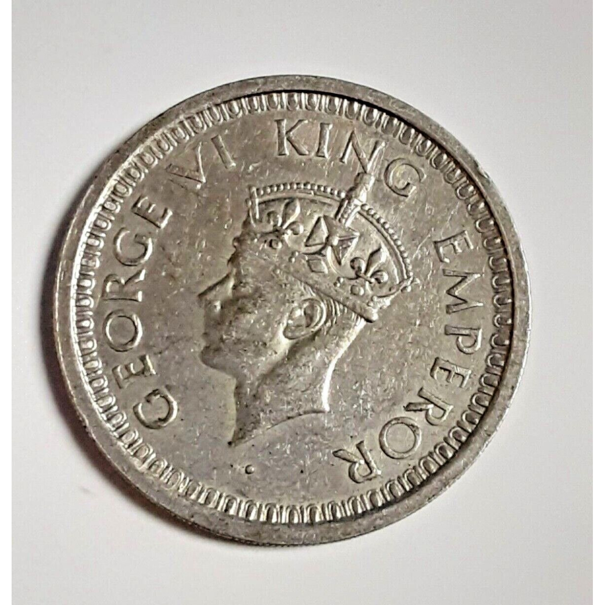  1945 George VI King Emperor One Rupee INDIA  
