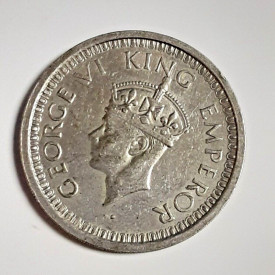  1945 George VI King Emperor One Rupee INDIA  