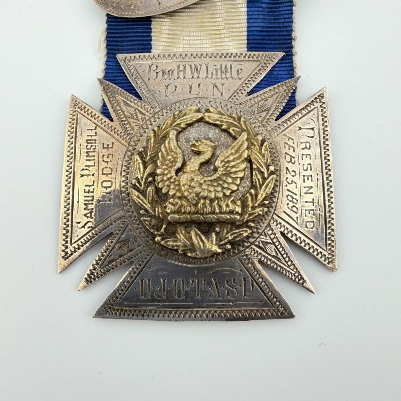 Fraternal Temperance Regalia Pair – Sons of the Phoenix , Samuel Plimsoll Lodge