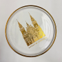 Vintage Orrefors Crystal Sweden Santiago De Compostela Limited Edition Plate