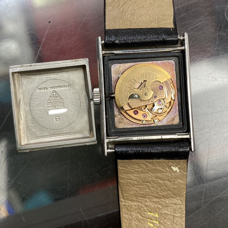 Omega De Ville Automatic 29×22mm Vintage Men's Watch Used Swiss Made