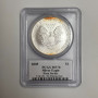 2005 American Silver Eagle PCGS MS70 Signed Mercanti First Strike