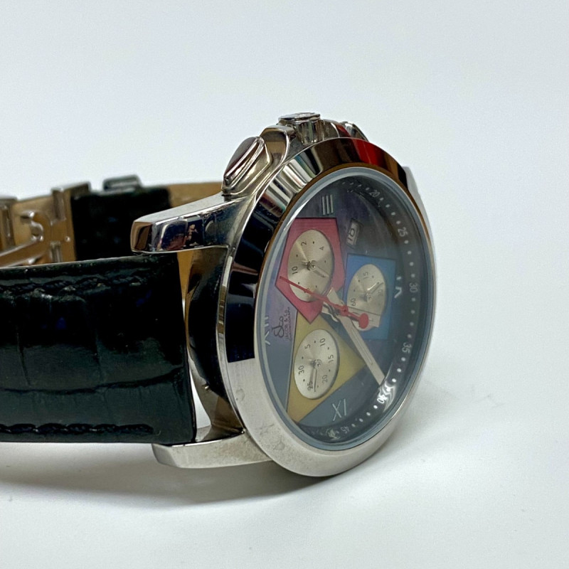 Jacob & Co Chrono 38 mm Swiss Quartz Men's Watch Jacob & Co Chrono 38 mm Swiss Quartz Men's Watch