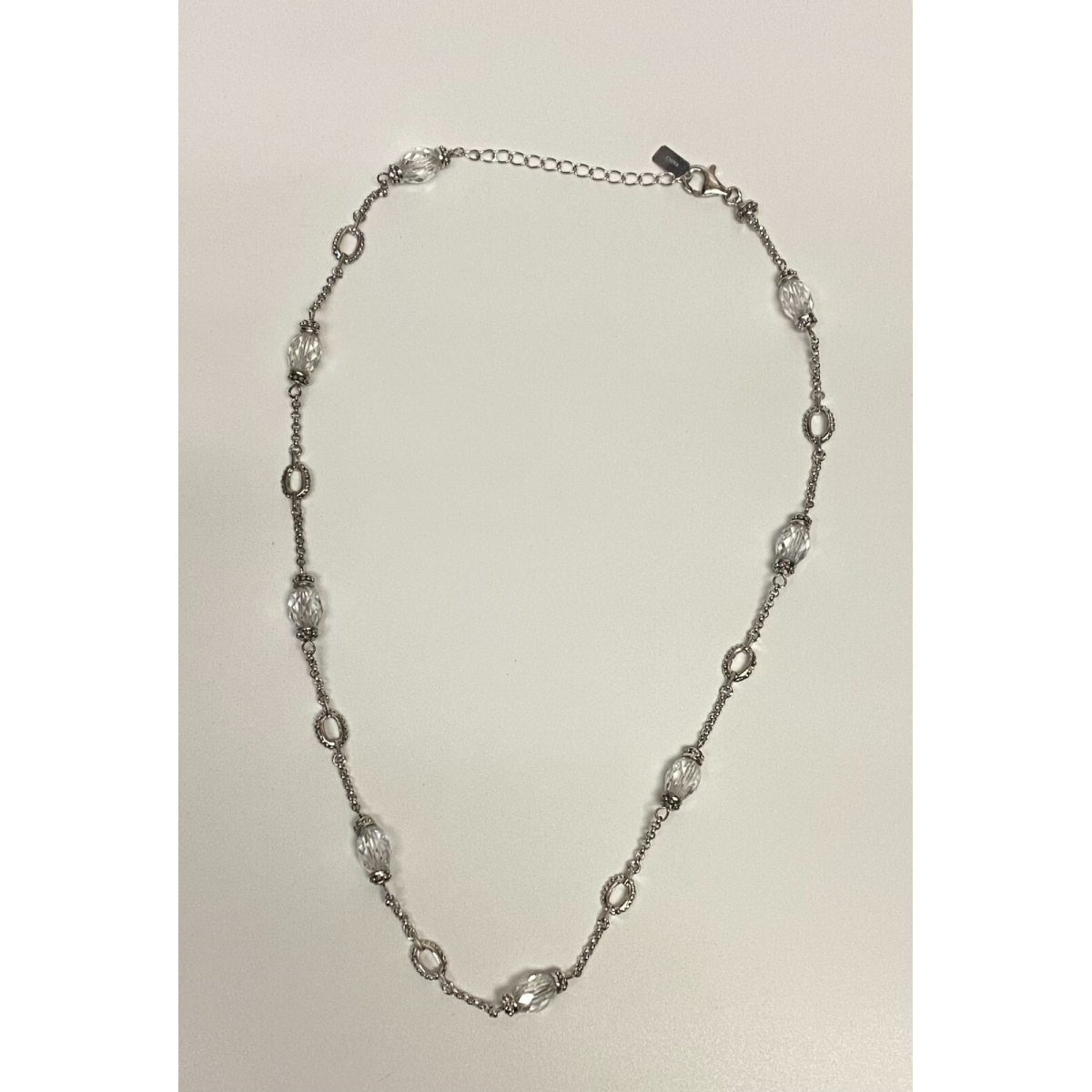 Finola 925 Silver Chain Necklace 18"