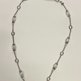 Finola 925 Silver Chain Necklace 18"