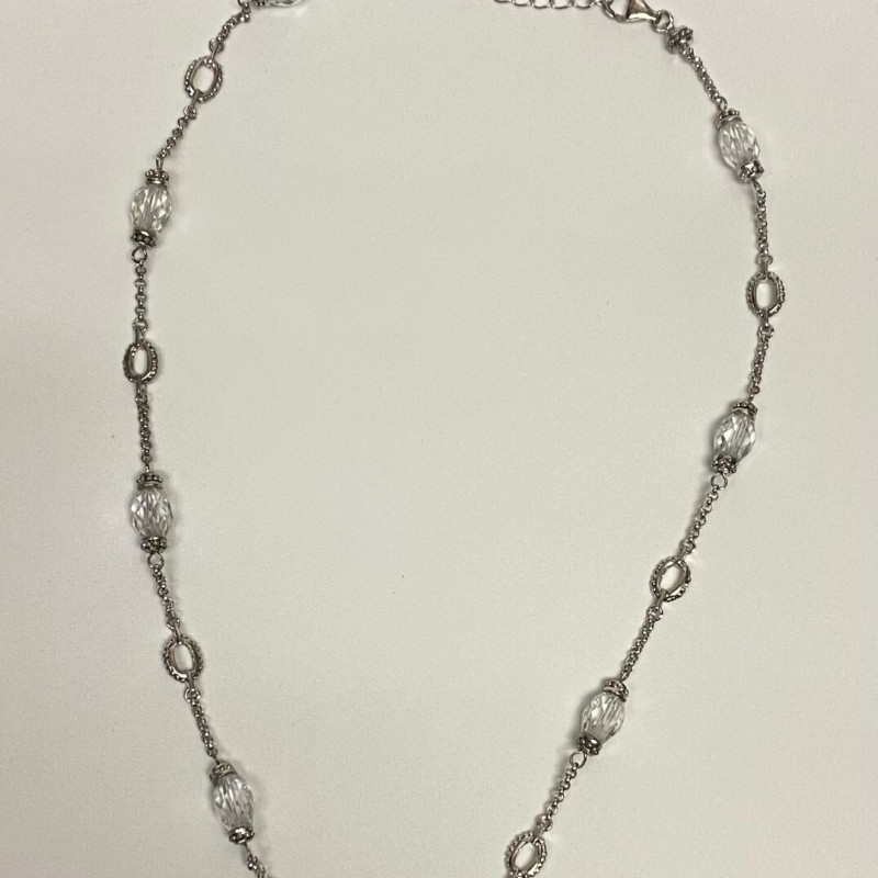 Finola 925 Silver Chain Necklace 18" Finola 925 Silver Chain Necklace 18"