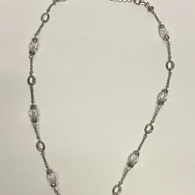 Finola 925 Silver Chain Necklace 18"