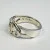 TIFFANY & CO PALOMA PICASSO TRIPLE LOVING HEARTS STERLING SILVER RING 6