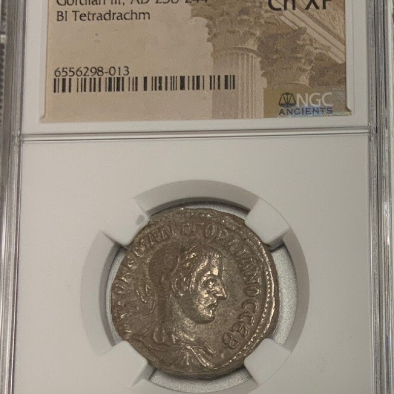 SYRIA ANTIOCH Gordian III AD 238-244 BL Tetradrachm SYRIA ANTIOCH Gordian III AD 238-244 BL Tetradrachm