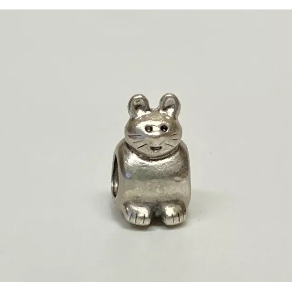 PANDORA Bunny Charm Bead Sterling Silver BUNNY