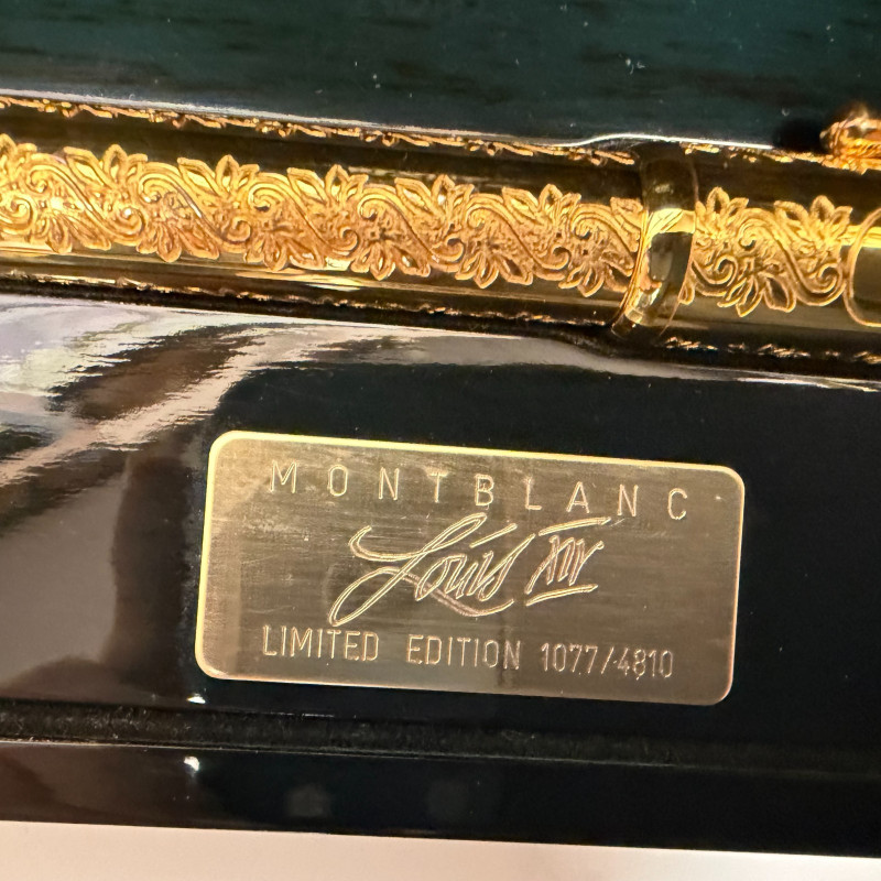 MONTBLANC PATRON OF ART 4810 LOUIS XIV FOUNTAIN PEN SEALED BRAND NEW M 18K