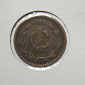 1906 Mexico ESTADOS UNIDOS MEXICANOS Centavo KM# 415 .  # 29
