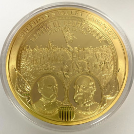 American Mint Layered 24k Gold Savannah Campaign American Civil