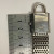 TORY BURCH Surrey Silver-tone Chain Lock Bracelet Watch TORY BURCH Surrey Silver-tone Chain Lock Bracelet Watch