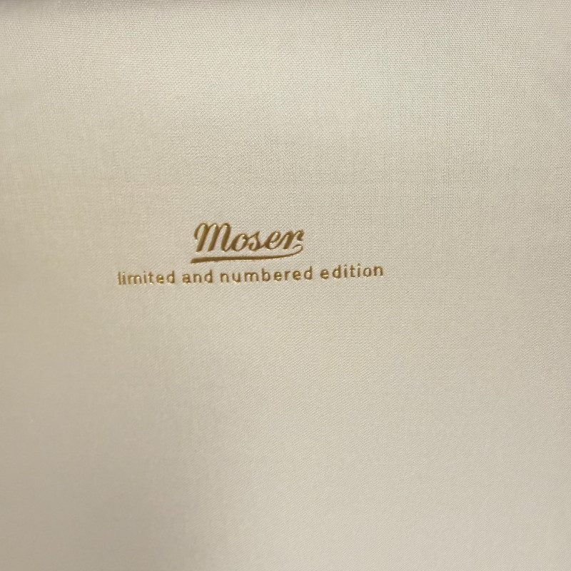 Moser 1971 Vanoce Limited Edition Blue Glass Plate Czech Crystal Castle w/ Box