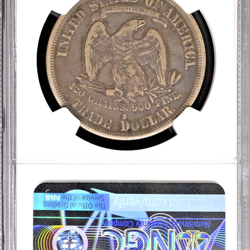 1878 S T$1 NGC XF 40