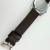 Vintage Waltham 17 Jewel Mechanical Watch Swiss Linen Dial Men's Leather Band