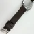 Vintage Waltham 17 Jewel Mechanical Watch Swiss Linen Dial Men's Leather Band