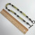 Faceted beads of natural lemon green jade and pearls 925 Sterling Necklace 17''