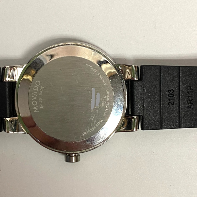 MOVADO Sport Edge Men's Stainless Steel Sapphire Crystal luminescent hands Watc