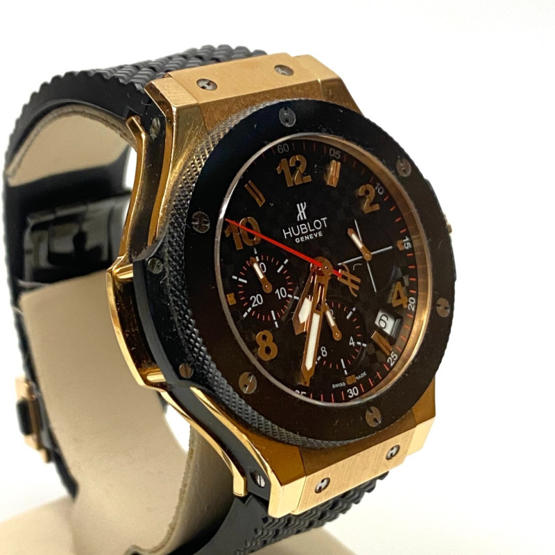 Hublot Big Bang 18k Rose Gold, Titanium & Ceramic Automatic Chronograph 44