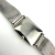 Vintage 1960 Longines Rectangular Black Dial 10K Gold Filled Mesh Bracelet Watch