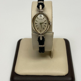 Antique Girard Perregaux 14K White Gold Ladies Wristwatch - GEMEX USA 10KT Band