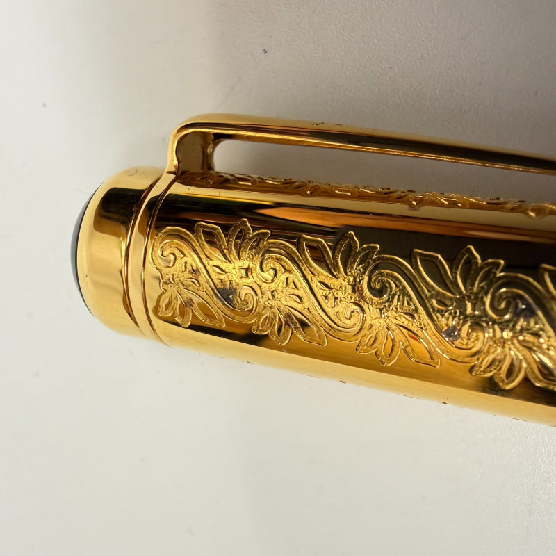 MONTBLANC PATRON OF ART 4810 LOUIS XIV FOUNTAIN PEN SEALED BRAND NEW M 18K