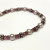 ML Sterling Silver 925 Pink Faceted Glass Stylish bead Bracelet