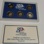 2005 50 STATE QUARTERS PROOF SET 5 COINS IN SET