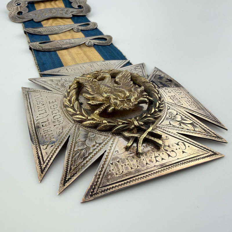 Fraternal Temperance Regalia Pair – Sons of the Phoenix , Samuel Plimsoll Lodge