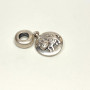 Sterling Silver Retired Pandora Year of the Cow  Chinese Zodiac Charm CAT RESCUE