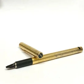5 1/2 in Gold Plated Pen For refill 