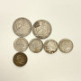 Uruguay Silver 20 CENT Coins, 1930, 1942, 1954