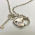 Rare Tiffany & Co Silver Heart Arc Padlock Charm and Key Necklace, 16 Inches Rare Tiffany & Co Silver Heart Arc Padlock Charm and Key Necklace, 16 Inches