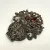Sterling Silver 925 Garnet & Marcasite Pendant