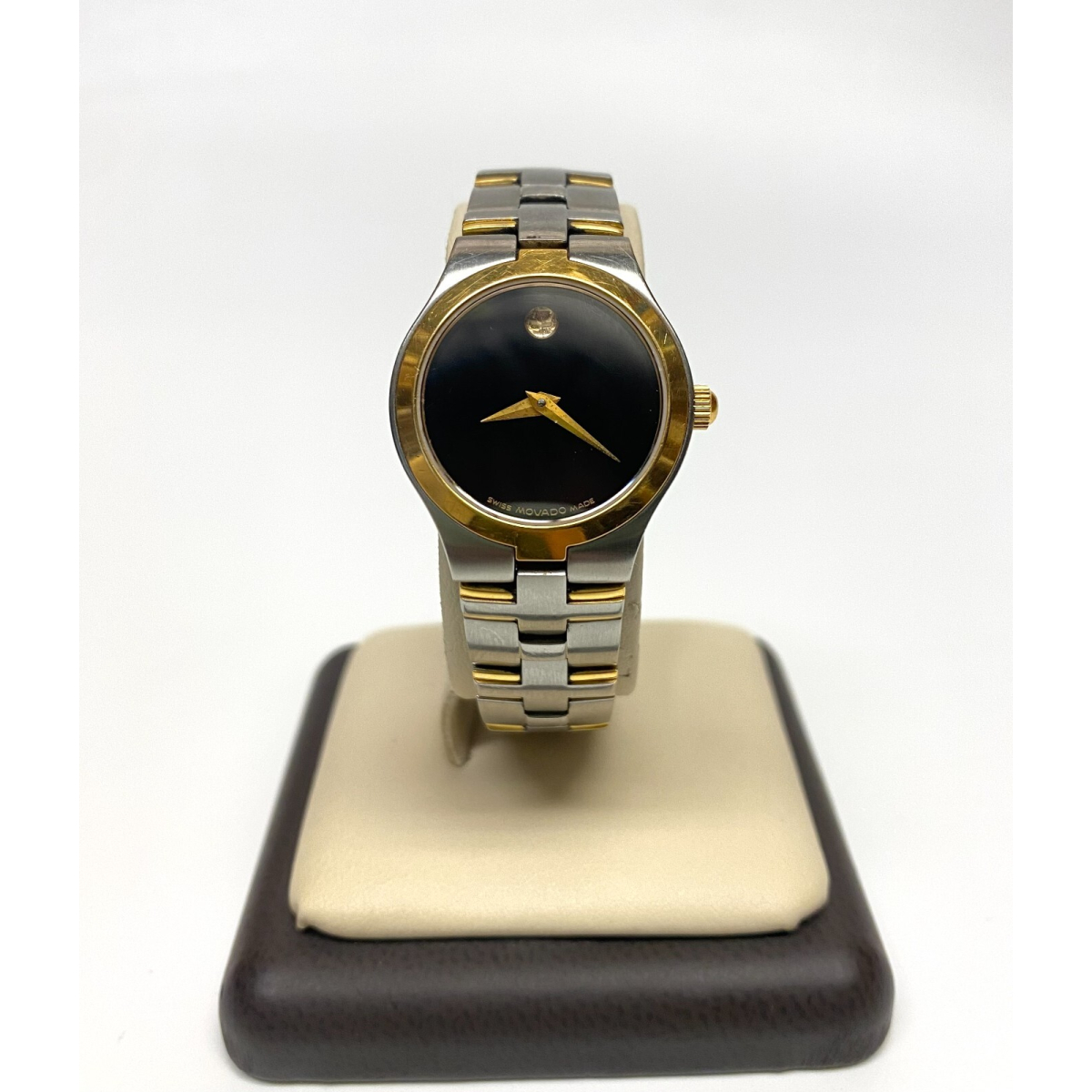 Movado Two Toned Ladies Watch 81 e4 1844