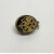 Antique Sterling Silver & And Black Colored Enamel Egg With Red Stone Penda