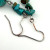 Vintage Navajo Style Natural Turquoise Beaded Dangle Earrings