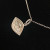 Silver 925 and White Sapphire, Celestial Protector Eye Chain Pendant 18 inches Silver 925 and White Sapphire, Celestial Protector Eye Chain Pendant 18 inches