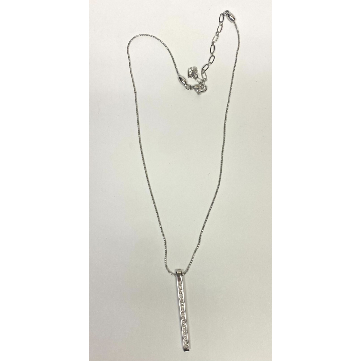 Swarovski Crystal Bar Necklace