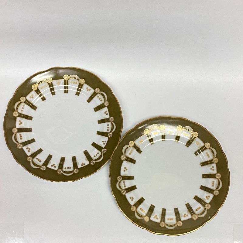 6 Tableware Porcelain Plates by Gardner Moscow